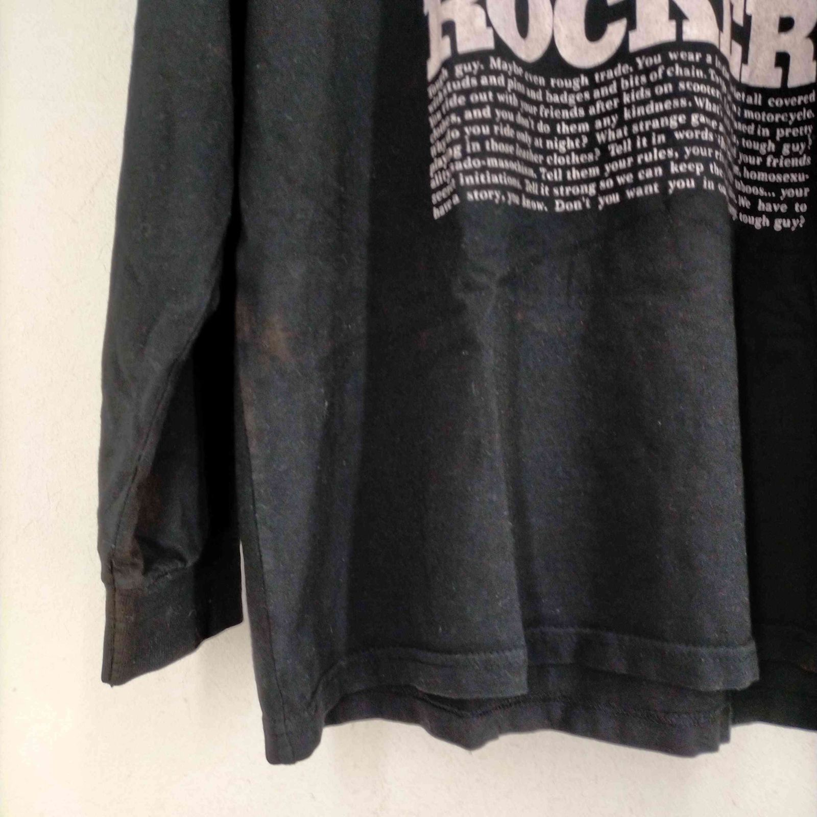 リチャードソン RICHARDSON 20AW FIST FUCKER ROCKER T-SHIRT メンズ M 
