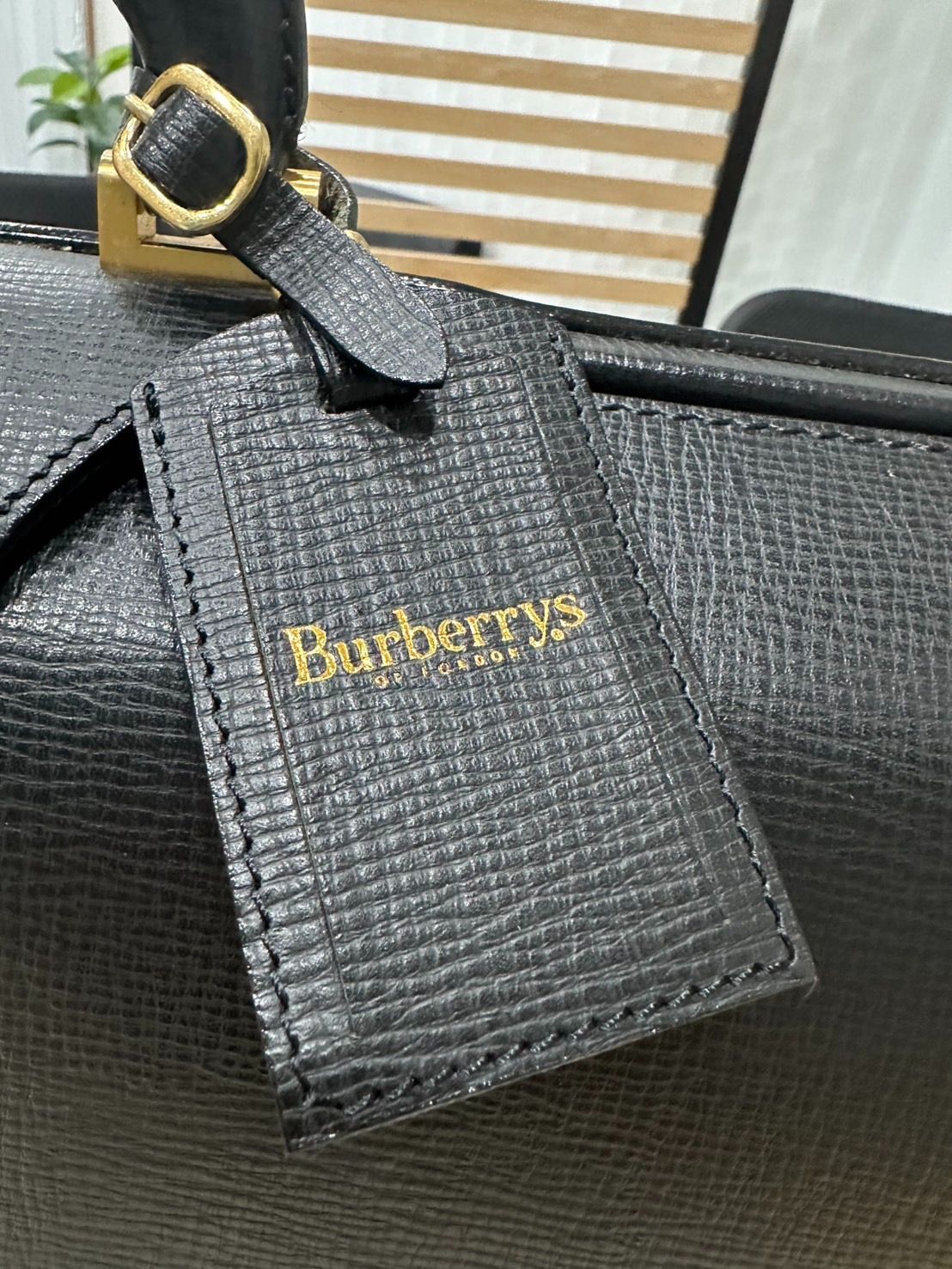 ヴィンテージ】BURBERRYS バーバリー レザー ダレスバッグ ビジネス