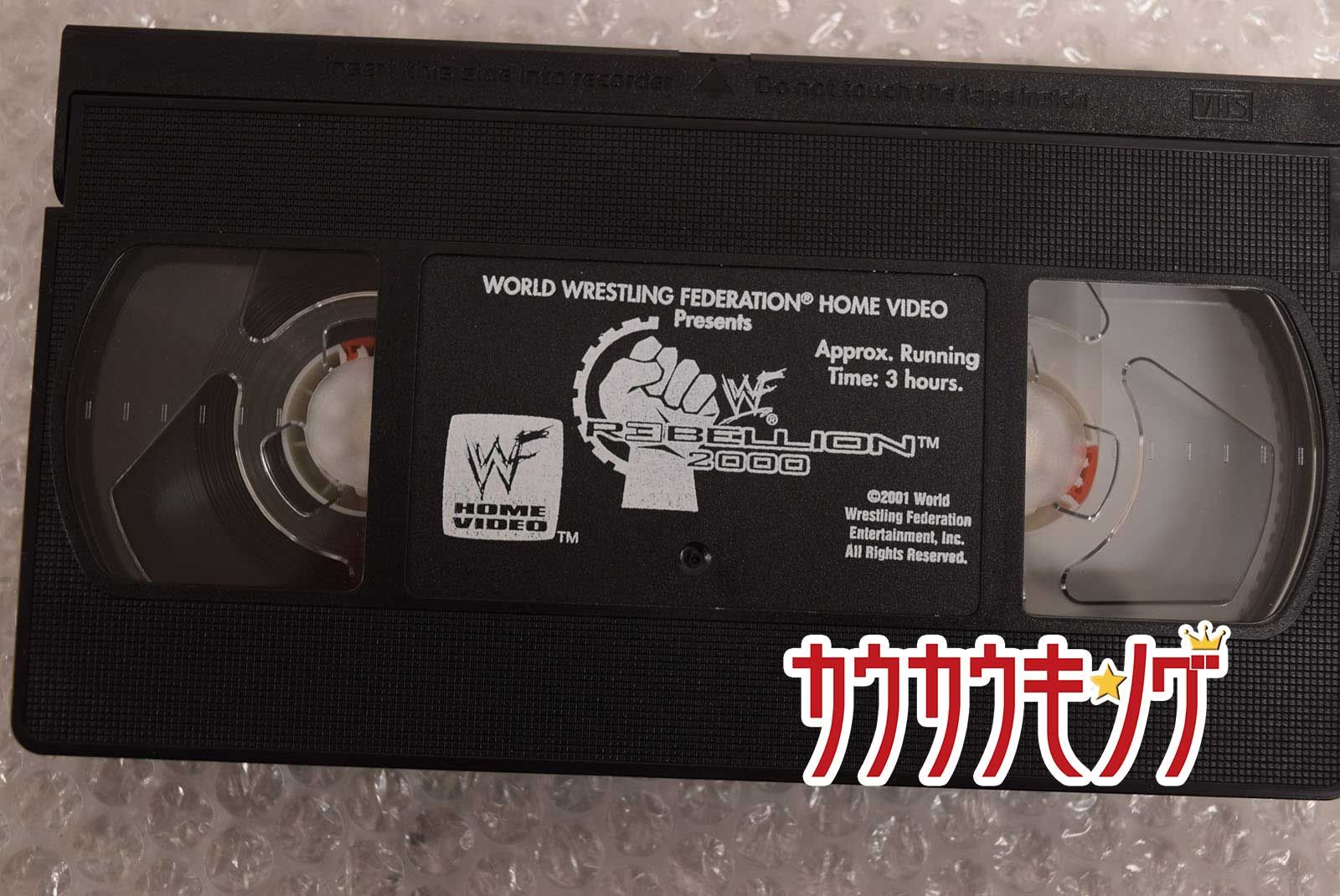 WWF WWE Rebellion 2000 VHS プロレス - カウカウキング メルカリShops