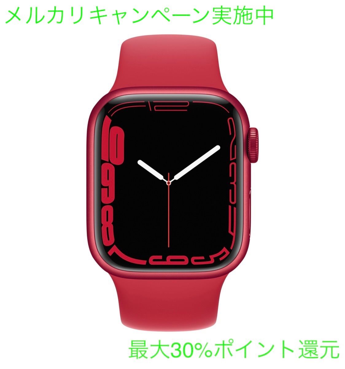 Applewatch7 red GPSモデル 41mm