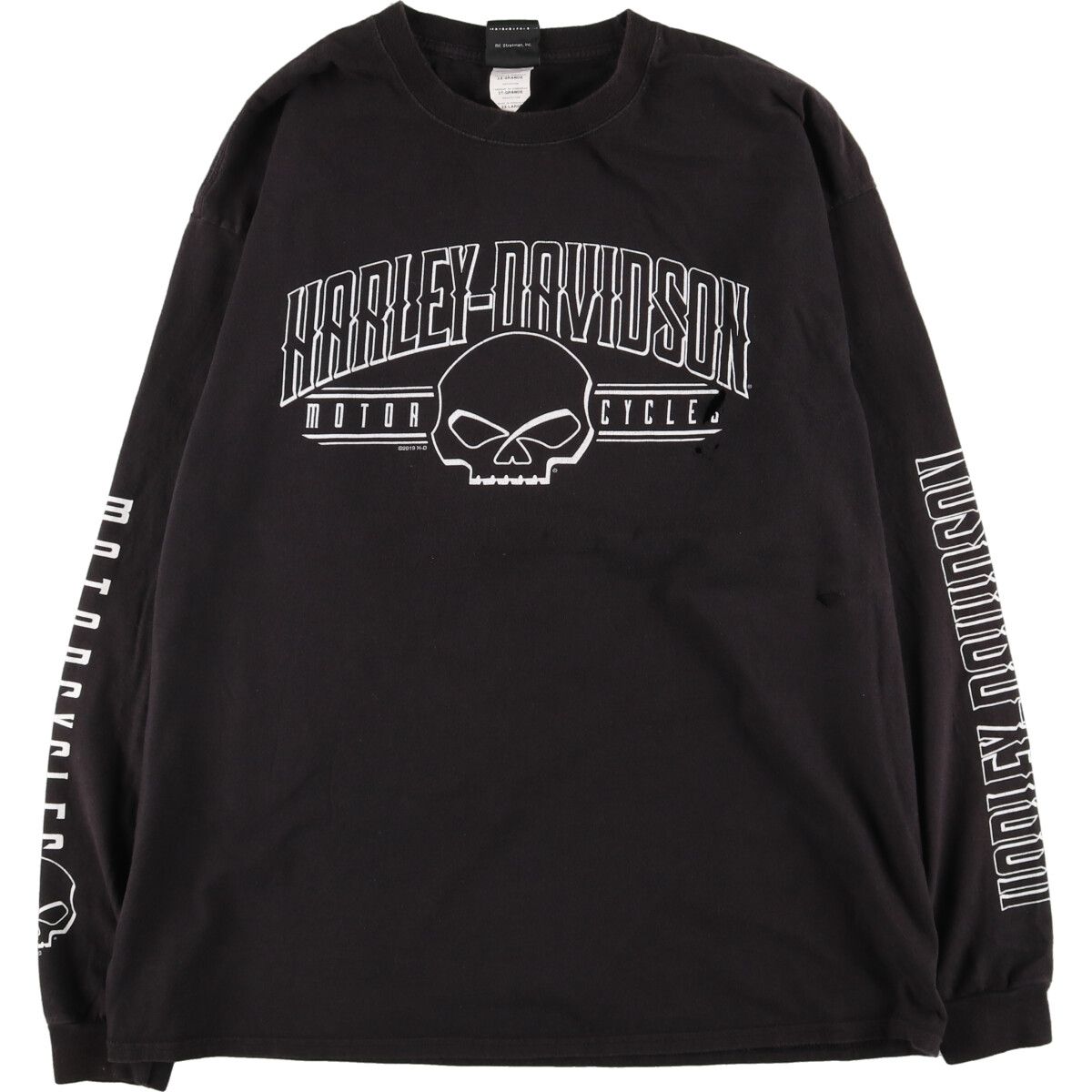 古着 ハーレーダビッドソン Harley-Davidson ロングTシャツ ロンT メンズXXL/eaa438388