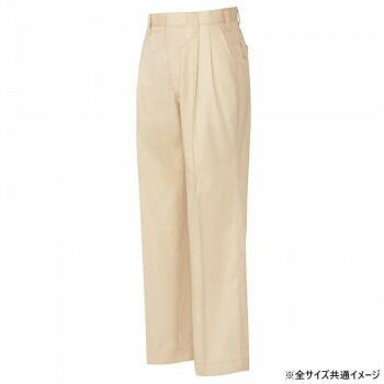 アイトス ワークパンツ 2タック ライトベージュ 130 5322002