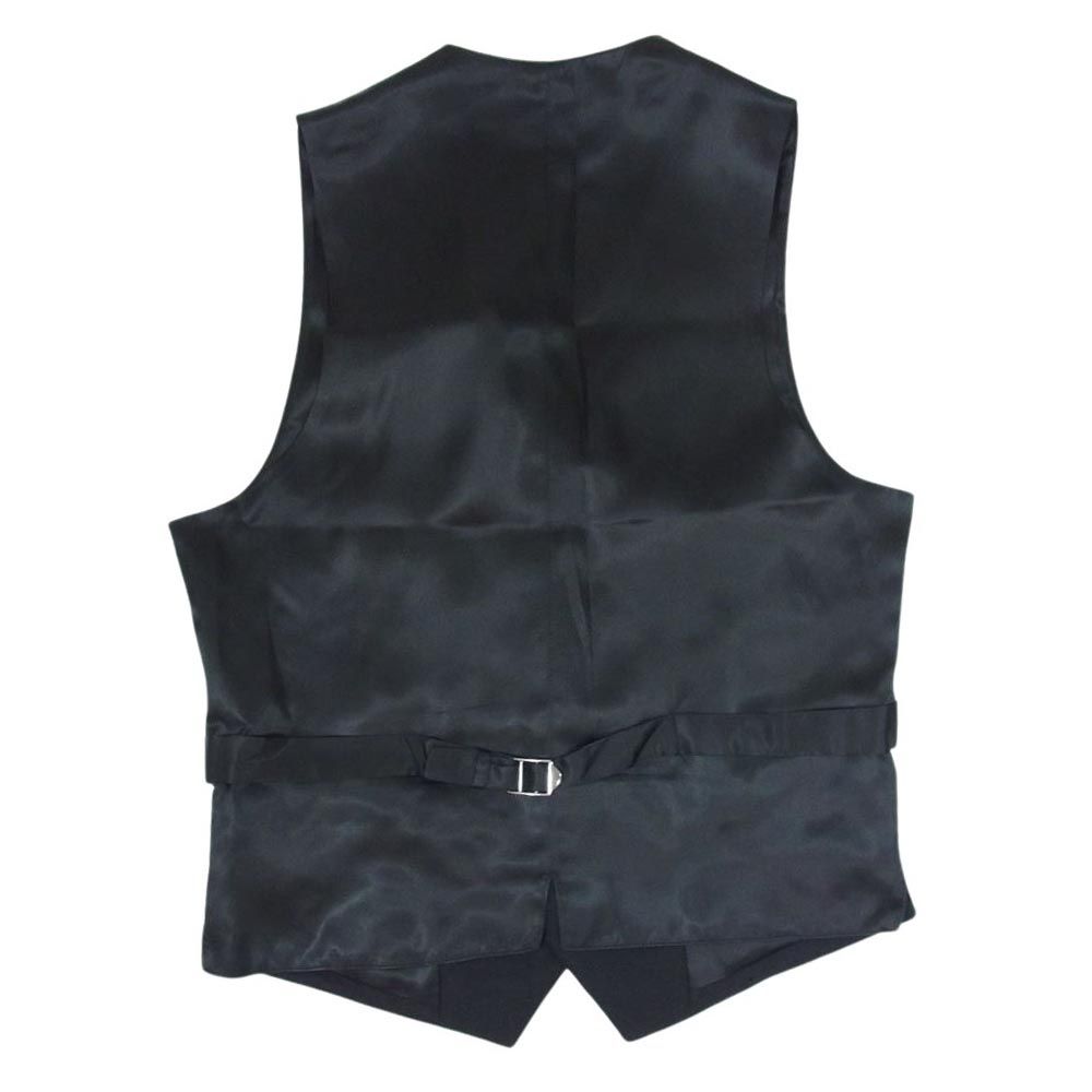 希少サイズ エンポリオアルマーニ ジャケット 4XL相当 ストライプ ブラック EMPORIO ARMANI - エンポリオアルマーニ ジャケット シア