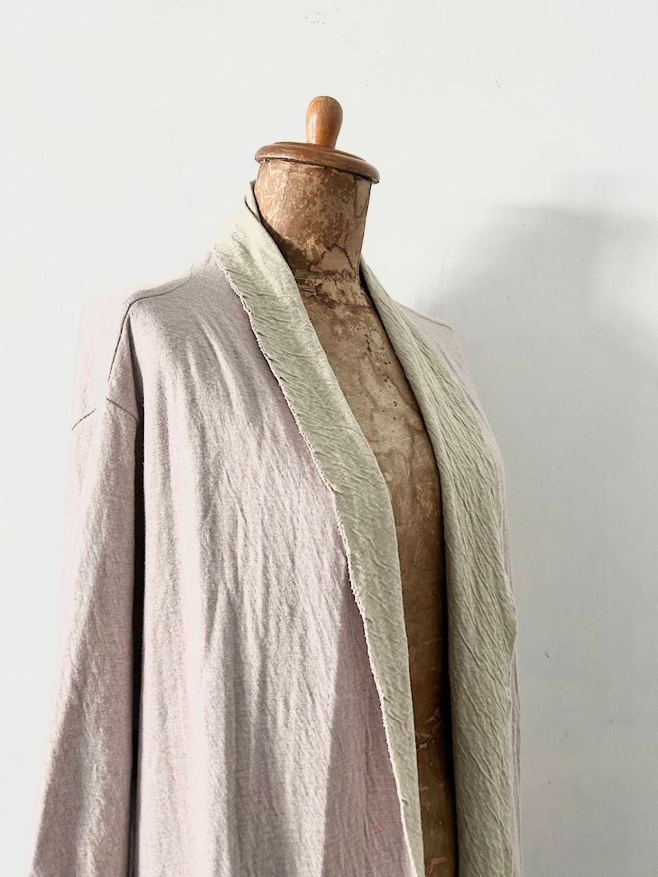 美品】Life afa 真砂三千代 羽織 ロング コート コットン - メルカリ