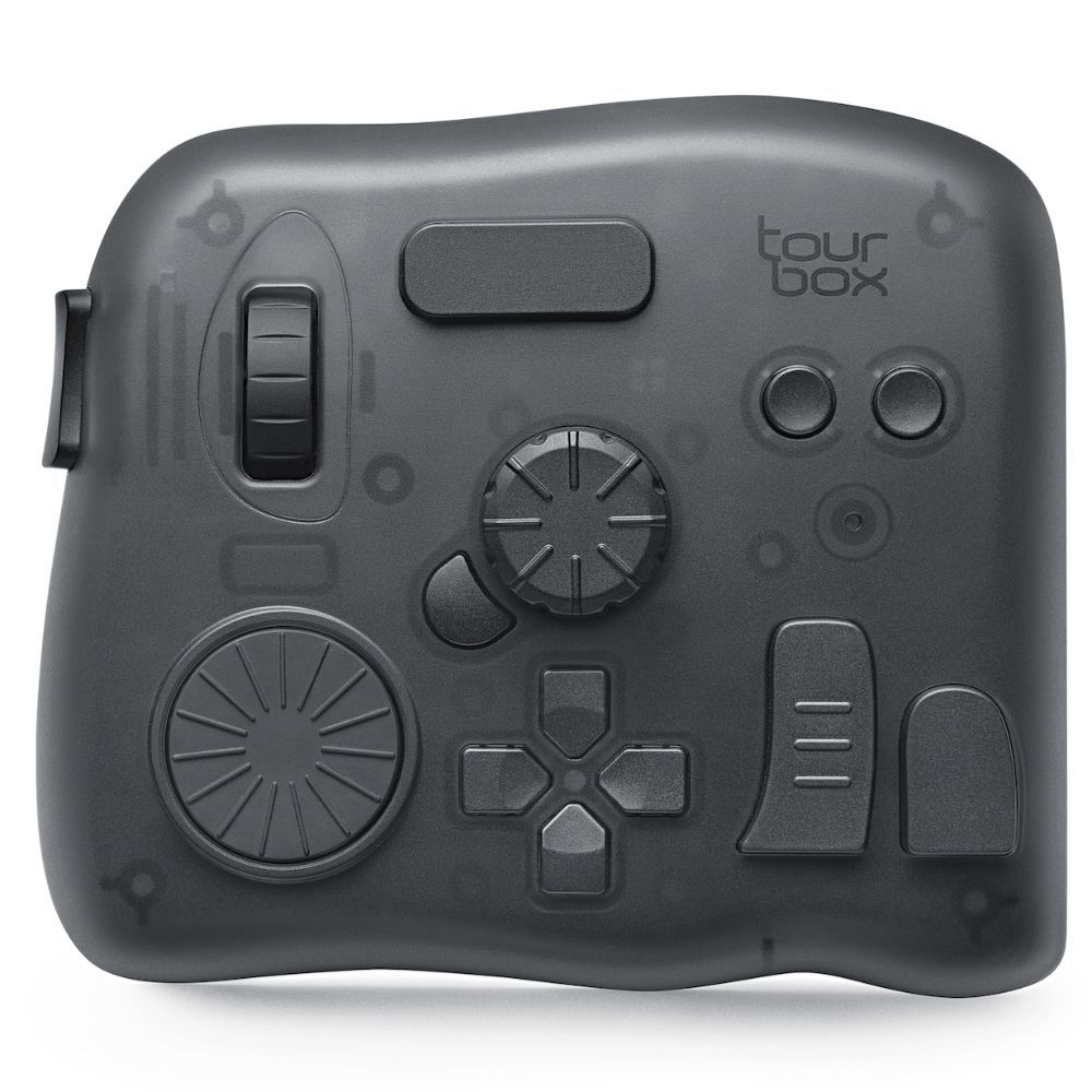 TourBoxElite ツアーボックスエリート 左手デバイス トランスルーセント 色