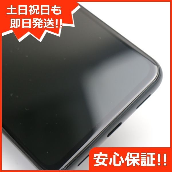 新品同様 SoftBank Google Pixel 4a 128GB ジャストブラック スマホ 