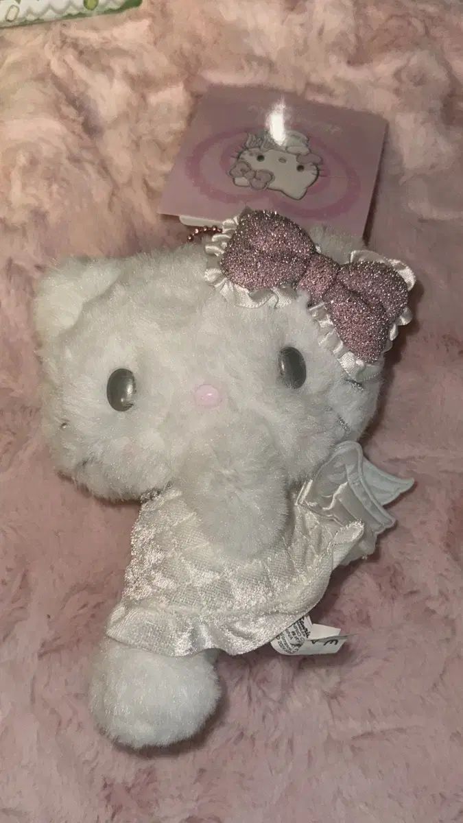 Sanrio サンリオ ハローキティ エンジェルデビル マスコット 天使 人形 キーリング
