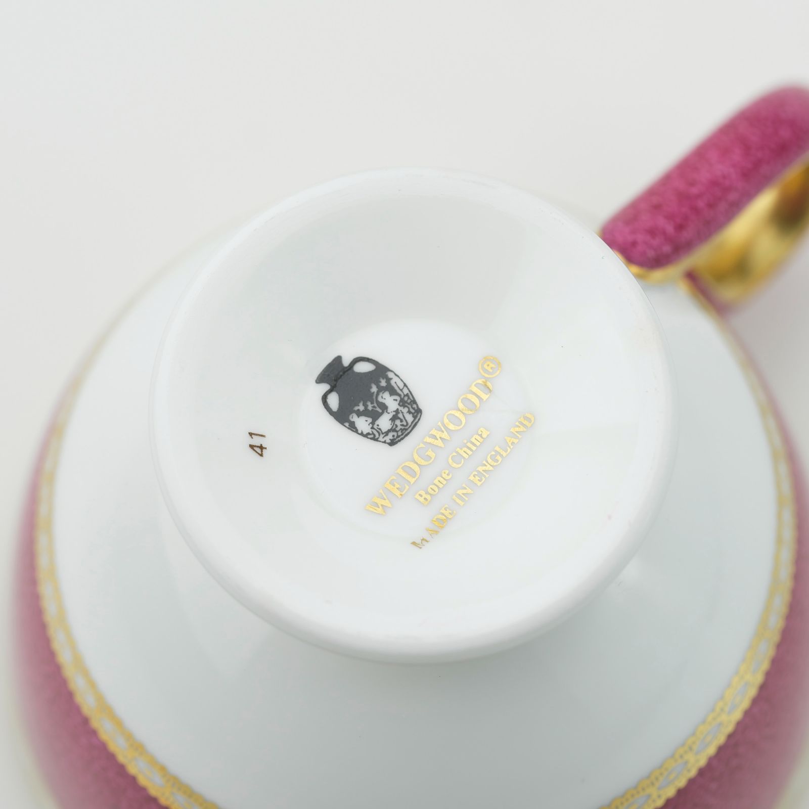 ウェッジウッド 人気 ユーランダーパウダールビー カップ＆ソーサー