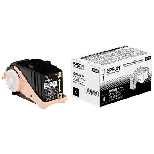 エプソン 純正 環境推進トナー ブラック Mサイズ 4100ページ LPC3T35KV （1点）
