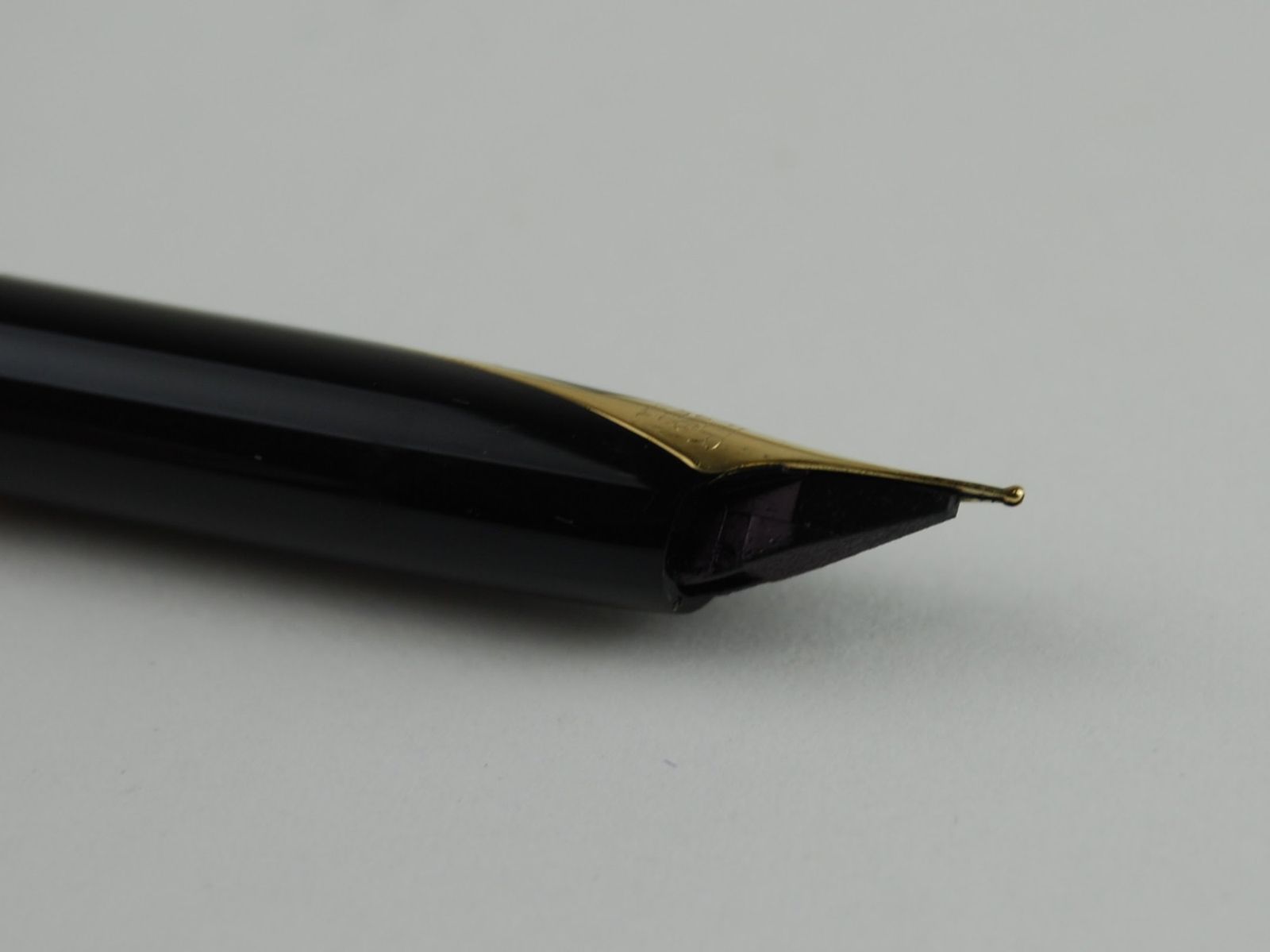 SHEAFFER/シェーファー 万年筆 ブラック/黒 文房具 筆記具 金/ゴールド 
