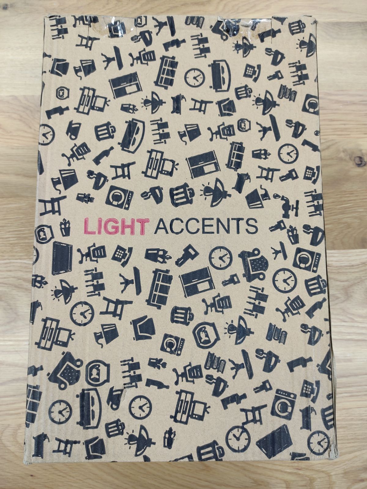 Light Accents メデューサ シルバー フロアランプ アクリルシェード