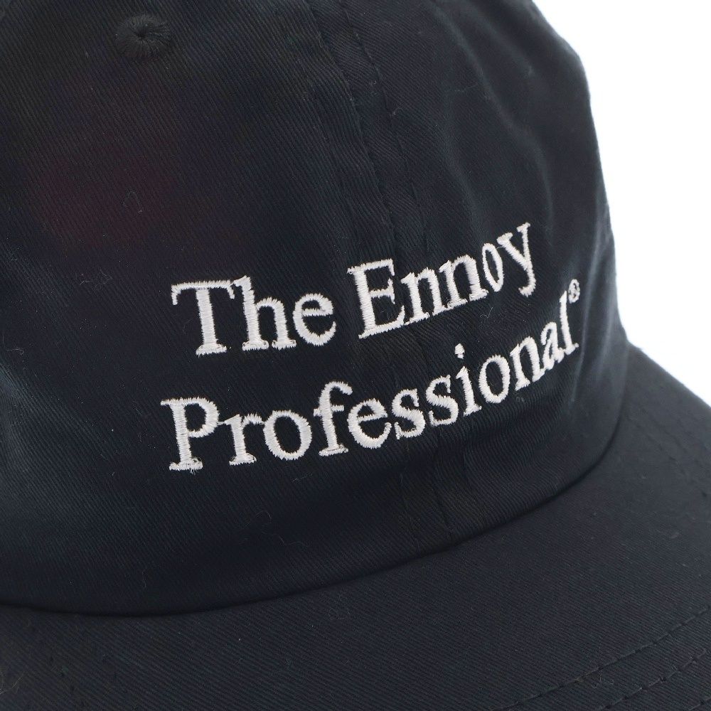 The Ennoy Professional キャップ 黒 The Ennoy Professional (エンノイプロフェッショナル