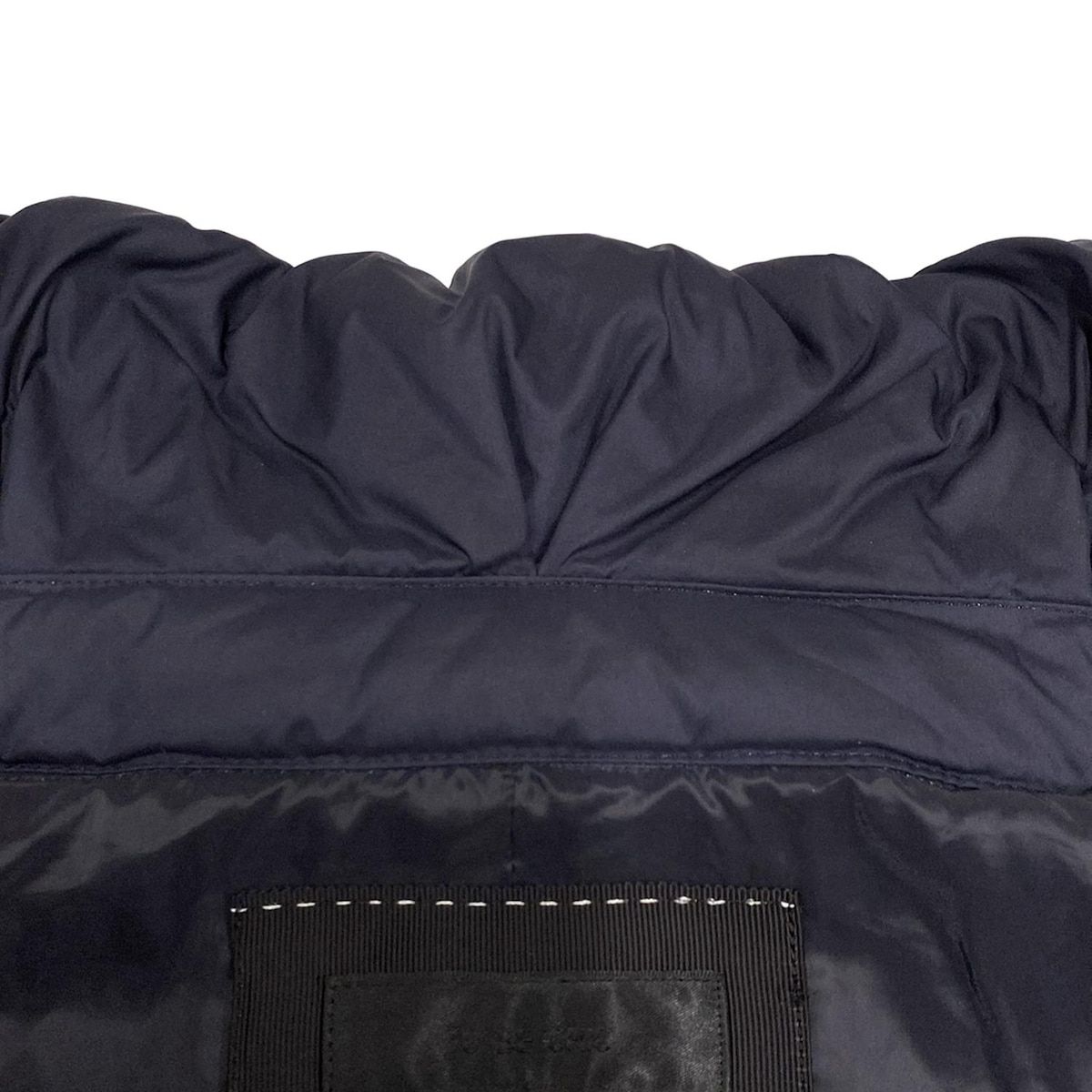 TO BE CHIC トゥービーシック ダウンコート サイズ38 M レディース - ダークネイビー×黒 長袖 ビジュー 冬 SIROKUMA-CORPORATION_COM