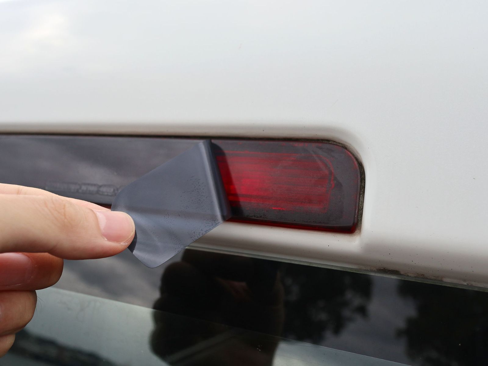 Tint+再利用できる エブリイ バン DA64V PA/PC/JOIN ハイルーフ仕様 テールランプ スモークフィルム(Type2：ハイマウントストップランプ用との3点セット)