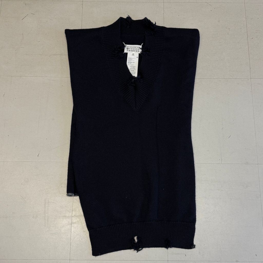 Maison Margiela 10 メゾンマルジェラ 20AW GAUGE 5 JERSEY KNIT VEST