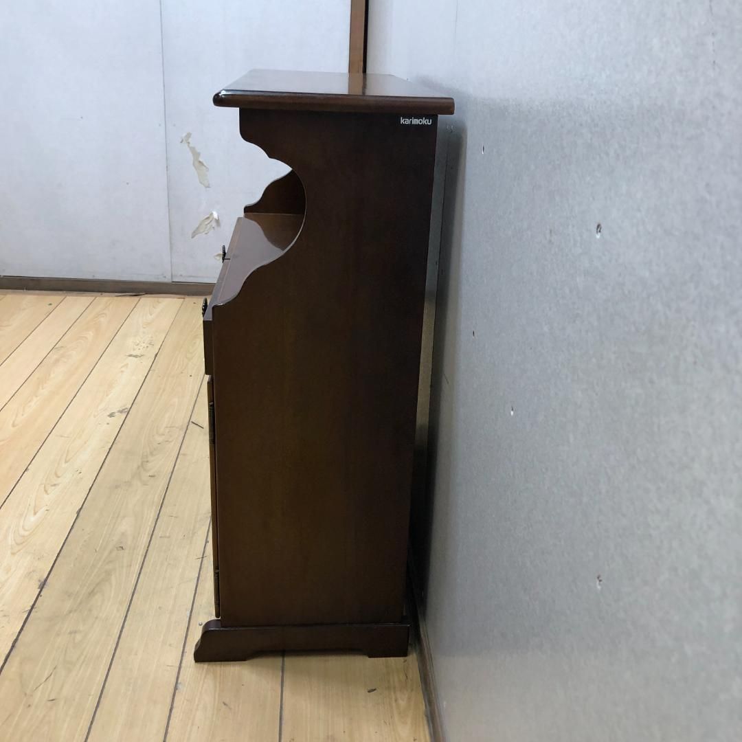 ✨️極美品✨️ Karimoku カリモク コロニアル 電話台 サイドチェスト ✨️極美品✨️ Karimoku カリモク コロニアル 電話台 サイド