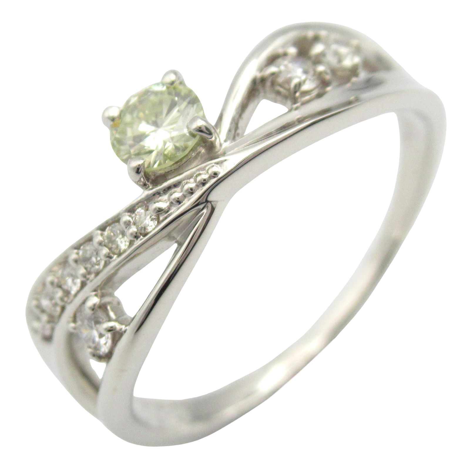 ジュエリー JEWELRY リング・指輪 ダイヤ リング ﾀﾞｲﾔ 4.1g Pt900  