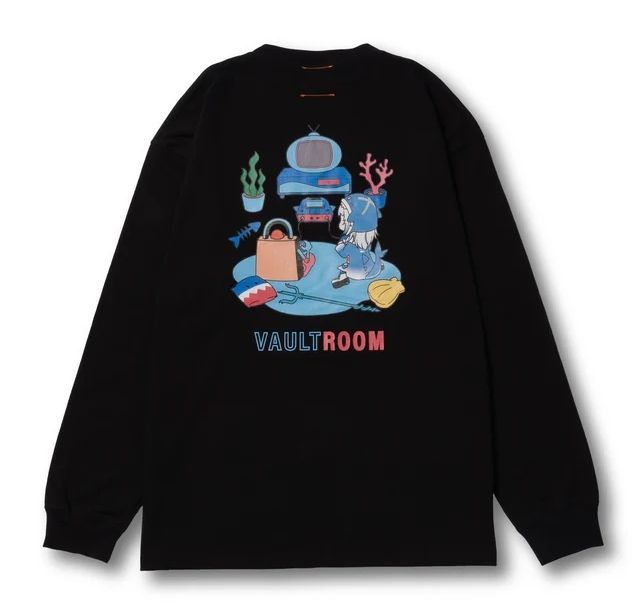 VAULTROOM ボルトルーム VR × L/S GURA TEE ロングスリーブTシャツ - メルカリ