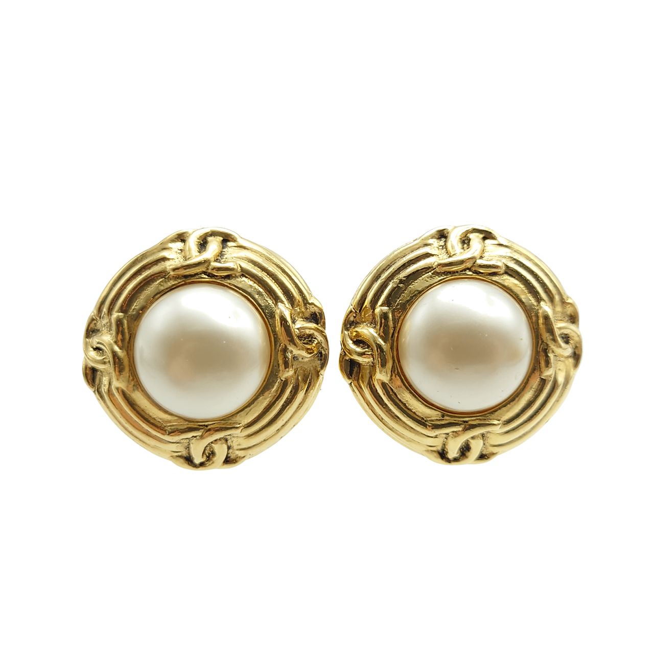 シャネル CHANEL イヤリング アクセサリー ココマーク ダブルC