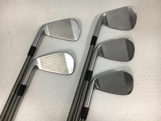 透明感のある 返品OK ゴルフクラブ 5本セット テーラーメイド P-790 アイアン 2025 SteelFiber i80 cw 6～9.P リラックス
