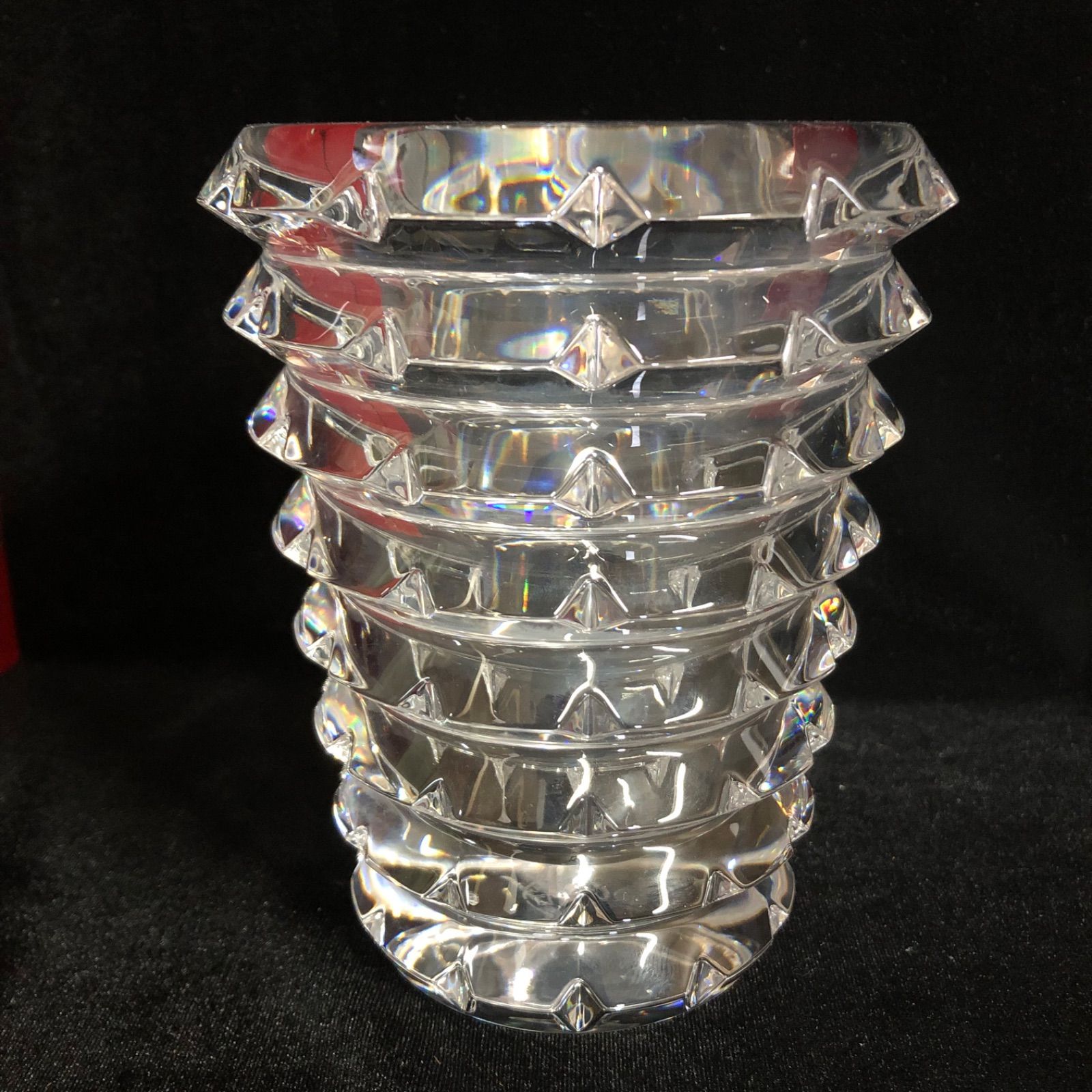 極美品バカラアルルカン花瓶フラワースタンド