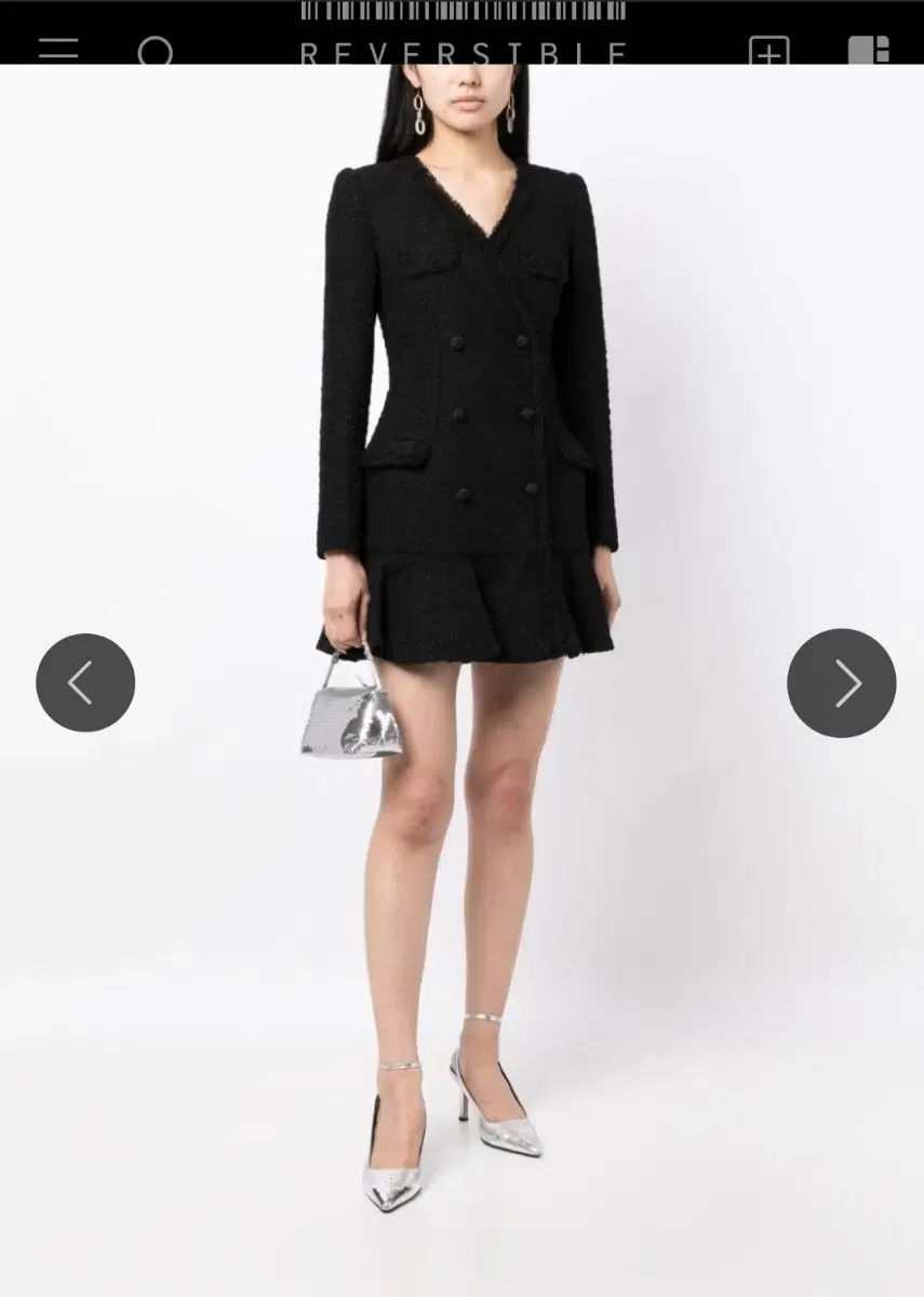 セルフポートレイト Self-Portrait ワンピース ワンショルダー