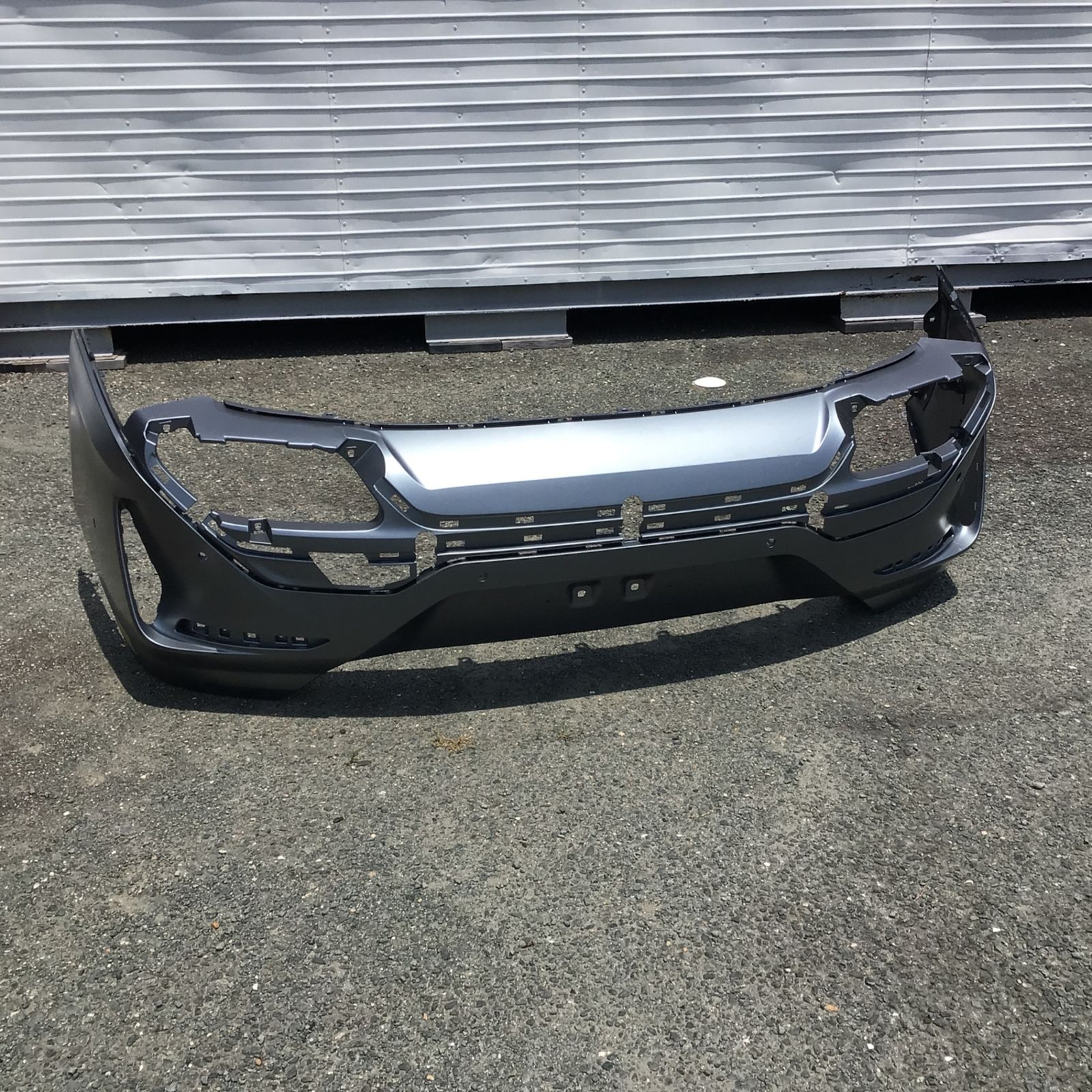 手渡し|愛知県 6206 ベンツ W222 Sクラス S550 S600 前期 マイバッハ 純正リアバンパー シルバー系 G16 MSP 現状品 51 12 8 075 289 217 540 11