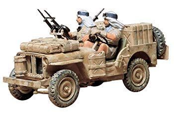 タミヤ 1/35 ミリタリーミニチュアシリーズ No.33 イギリス陸軍 SASジープ プラモデル 35033 bme6fzu