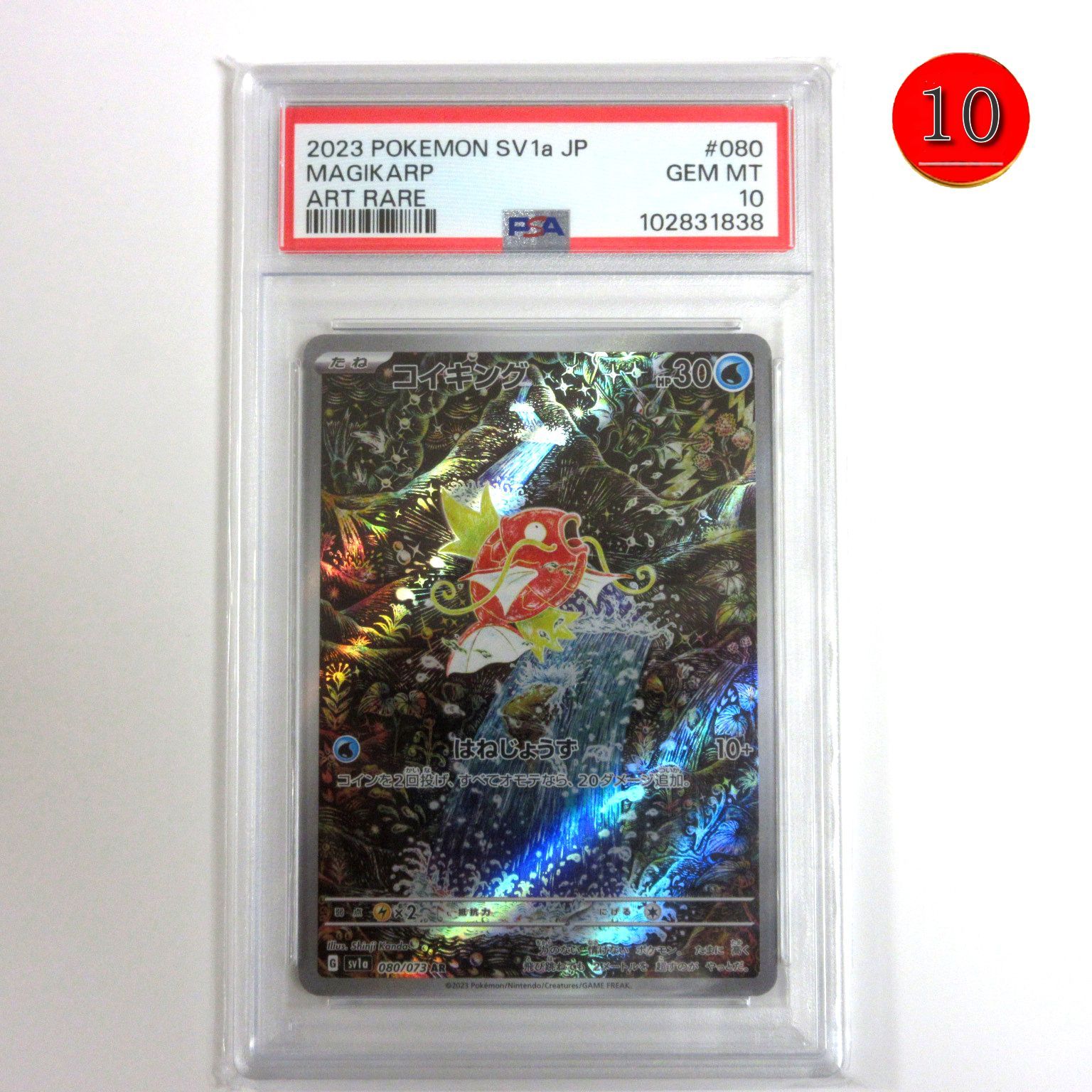 コイキングAR PSA10 2020 Pokémon SV 034/073 コイキングAR PSA10 2020 Pokémon SV 034/073 コイキング ar