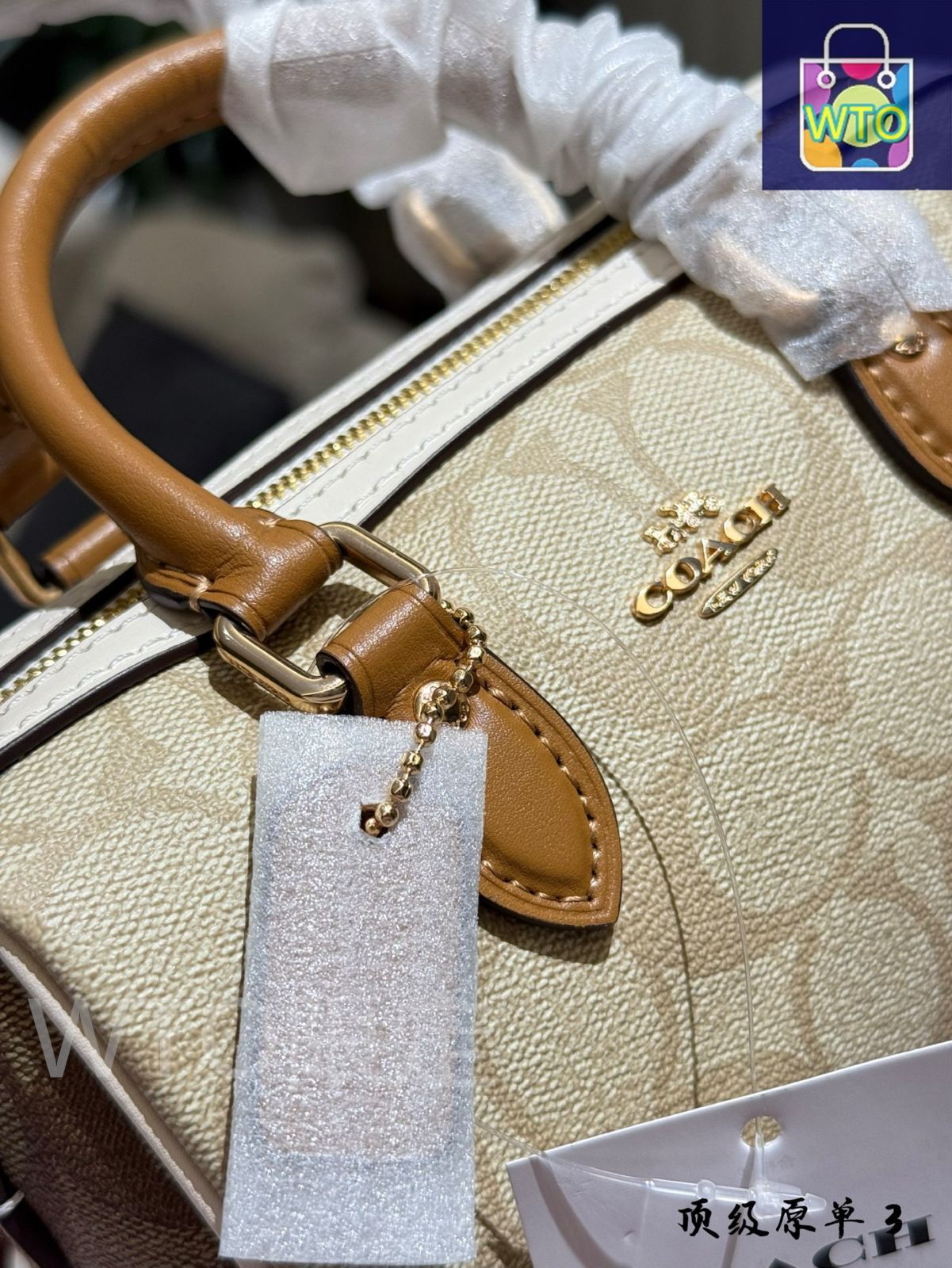 今日 Coach Rowan ミニボストンバッグ 2025 New Model-WTO輸入4