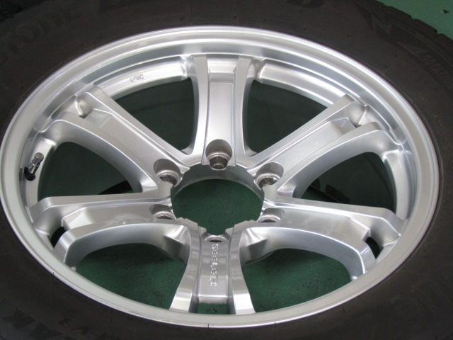 KEELER 17inch 7.5j+40 PCD139.7 6穴 サーフ ランクル プラド FJ 