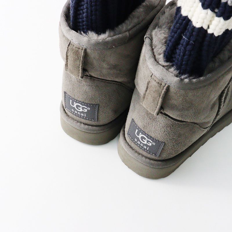 sacai×UGG コラボ ボアブーツ 28㎝ sacai×UGG コラボ ボアブーツ 28㎝