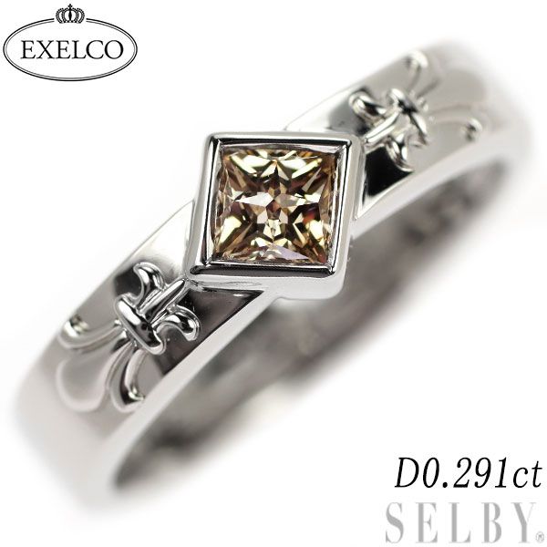 エクセルコ Pt900 ダイヤモンド リング 0.291ct - メルカリ エクセルコ Pt900 ダイヤモンド リング 0.291ct - メルカリ