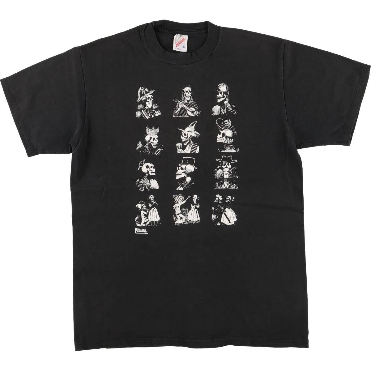 レア スカルウィング ドクロ STURGIS Ｔシャツ 90s 00s M FJ 00年代 