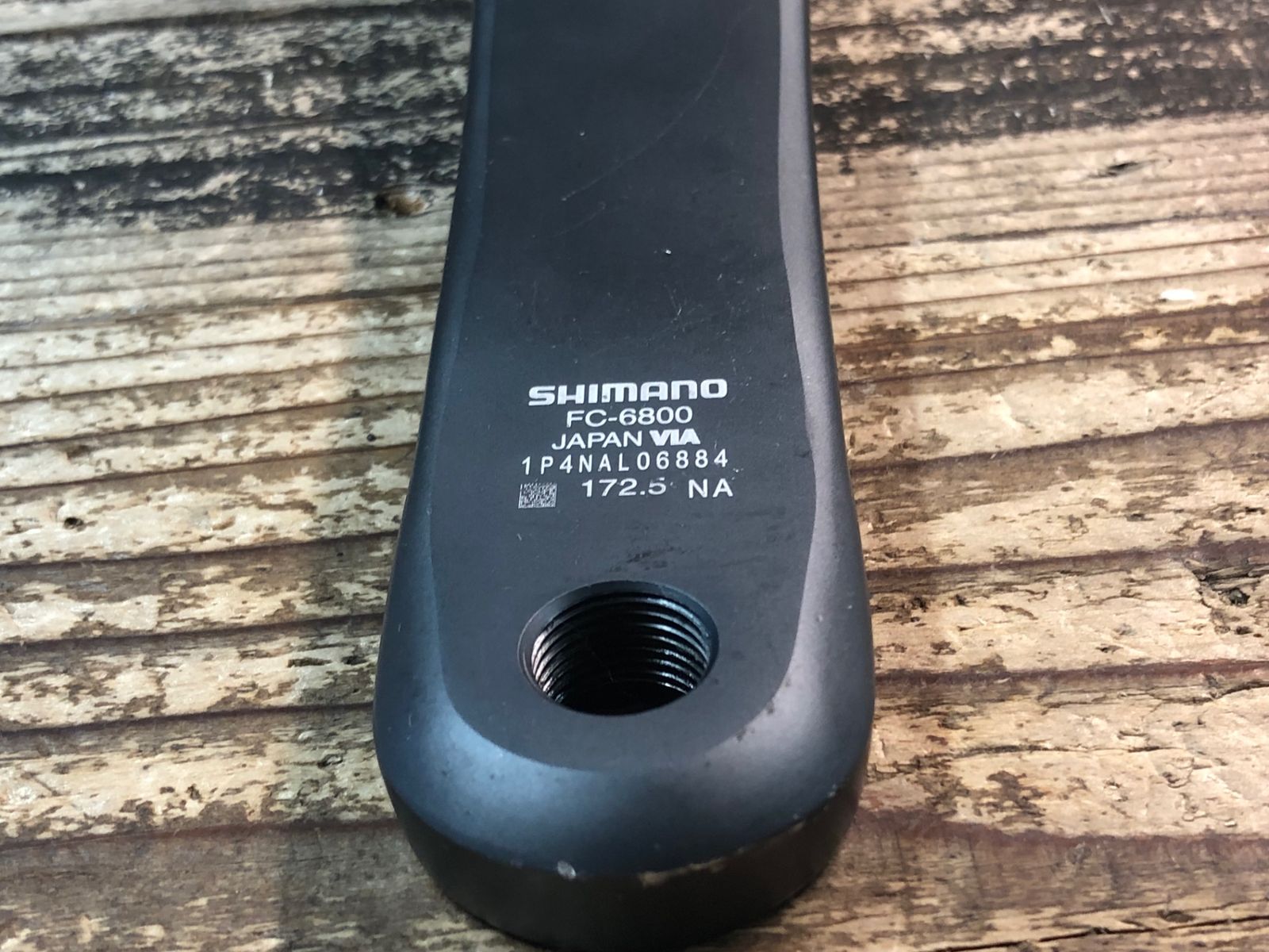 リコール品？　シマノ　アルテグラ　クランク　FC-6800 170mm シマノ アルテグラ FC-6800 クランクセット 50-34T 170mm 11速