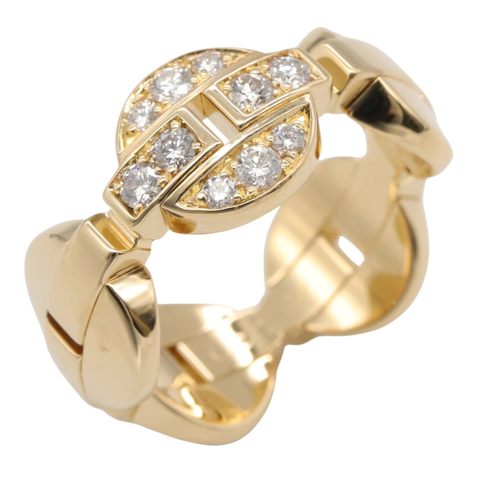 カルティエ CARTIER リング 指輪 イマリア リング ダイヤ N4193351 K18 イエローゴールド ダイヤモンド イマリア リング ダイヤ レディース Used A