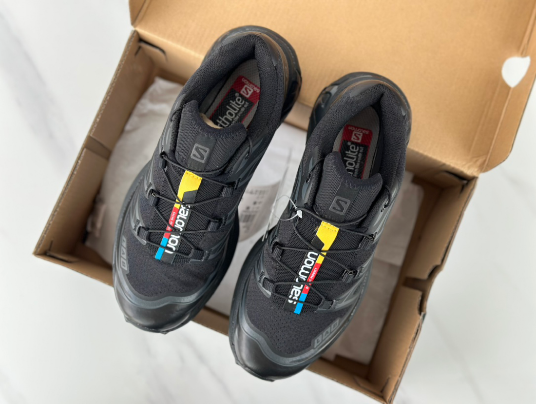 新品 特価値 SALOMON サロモン GORE-TEX スニーカー XT-6 メンズ レディース BLACK