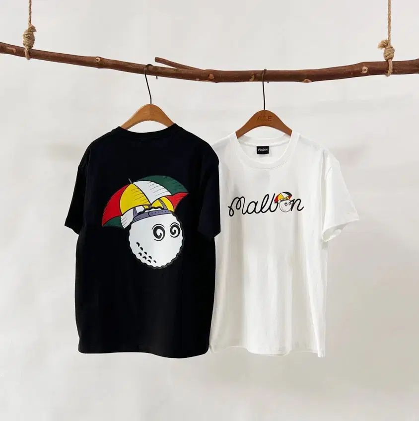 ユニセックスゴルフウェア 傘 バケットロゴ 半袖Tシャツ