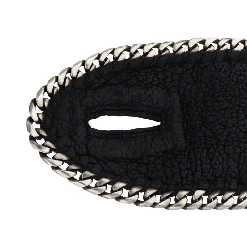 クロムハーツ LTHR PLS BSフ チェーン レザーブレスレット メンズ WWW_SHINETEETH_COM