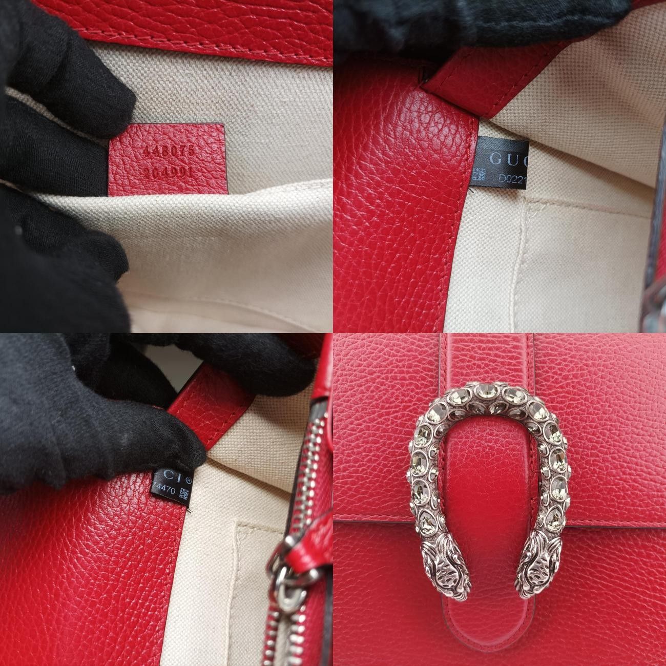グッチGucciディオニュソスレッドレザー448075D022174470
