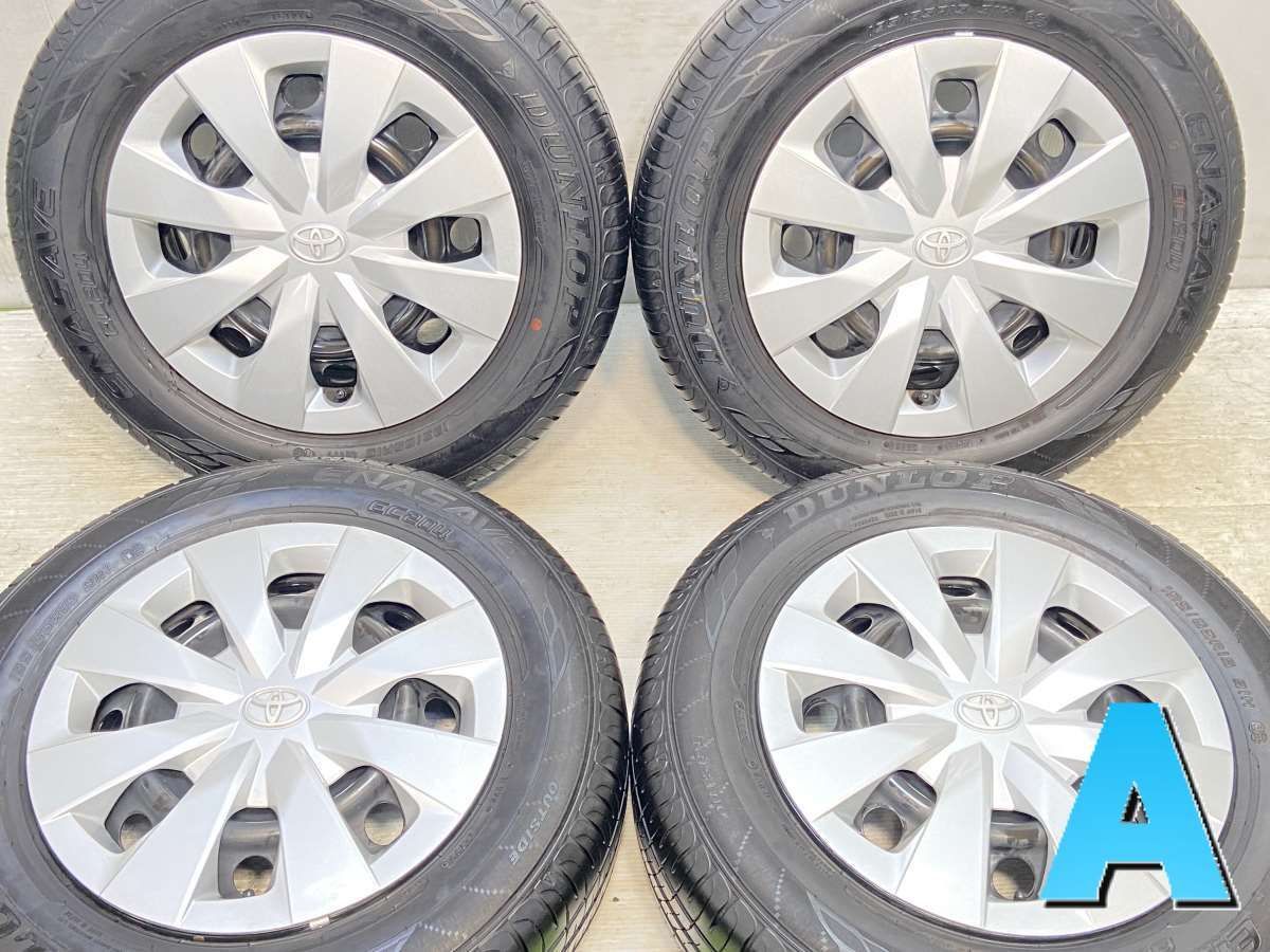195/65R15  nダンロップ エナセーブ EC204 nトヨタ純正 P8 n15x6.0  100-5穴 n中古タイヤ サマータイヤ ホイールセット 4本セットn s15240422902