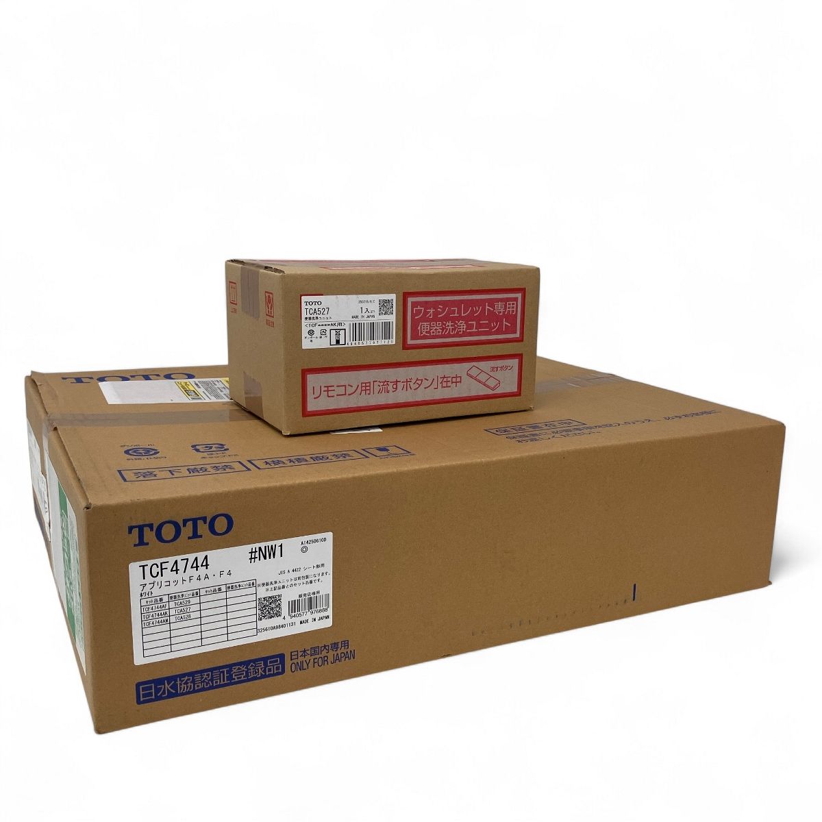 TOTO TCF4744AK ウォシュレット アプリコット F4A F4 NW1 ホワイト トイレ ♥ 未開封 Z10496709