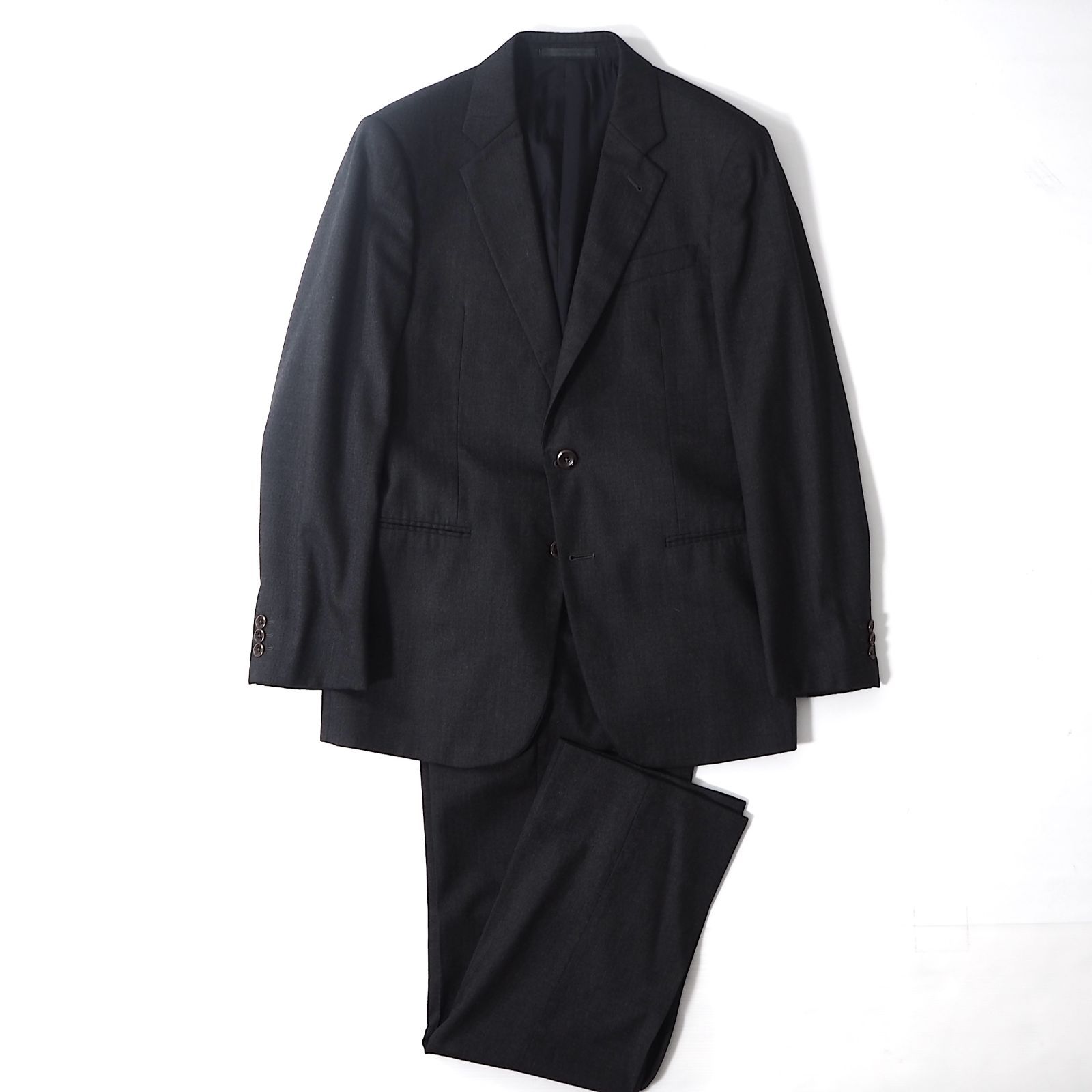 ARMANI COLLEZIONI ブラック スーツ セットアップ 48 アルマーニコレツォーニ ARMANI COLLEZIONI スーツ セットアップ 48