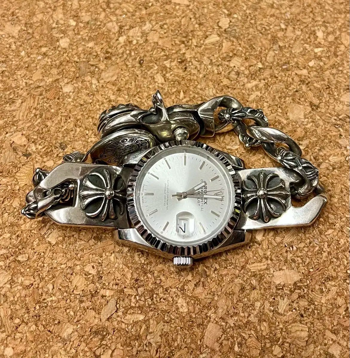 925シルバー 時計用ブレスレット 925シルバー 時計用ブレスレット