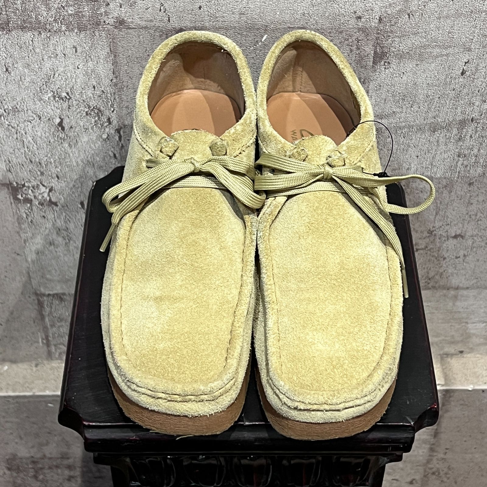 Clarks - クラークス ワラビー ロー ベージュ スエードメンズ