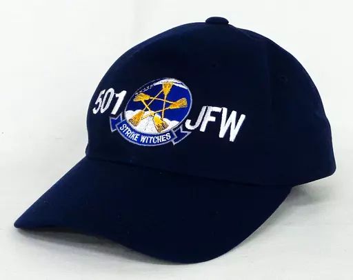 ストライクウィッチーズ 第501 総合戦闘航空団 クルー用識別帽 (通常版) 中古】帽子(キャラクター) 第501統合戦闘航空団 クルー用識別帽(通常版