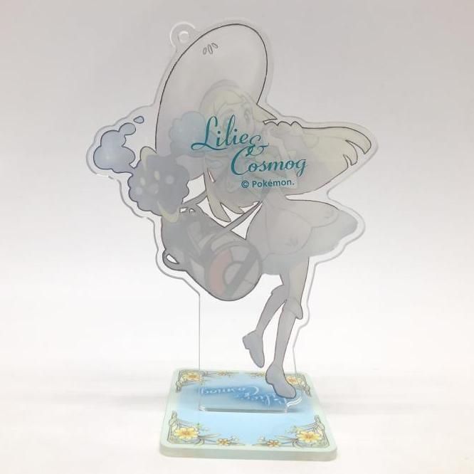 ポケモン アクリルスタンドキーホルダーリーリエ＆コスモッグ