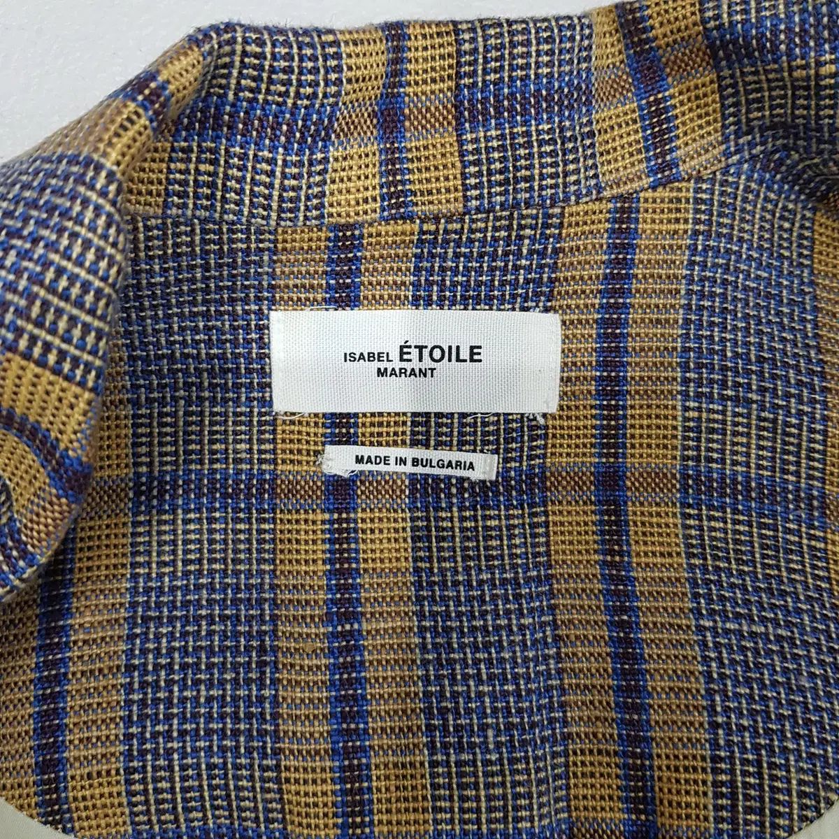 イザベルマラン　チェックダブルブレスレットジャケット Isabel Marant(イサベル マラン) チェック ダブルブレスト