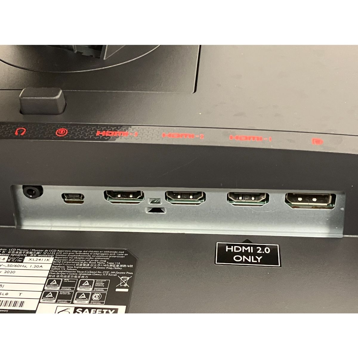 【美品】BenQ XL2411K 24インチ ゲーミングモニター付属品付 BENQ ZOWIE XL2411K 24型ゲーミングモニター｜XL2411K-JP｜[通販