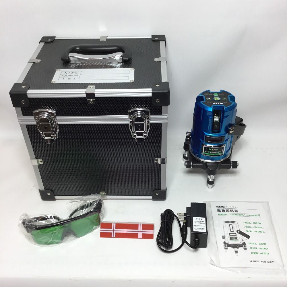 ΘΘKDS レーザー墨出し器 ♥品 S ブルーレーザー 3ライン RGL-400L